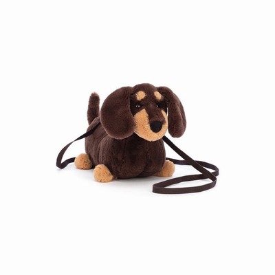 Jellycat Otto Sausage Dog Bag Australia | 324906XES